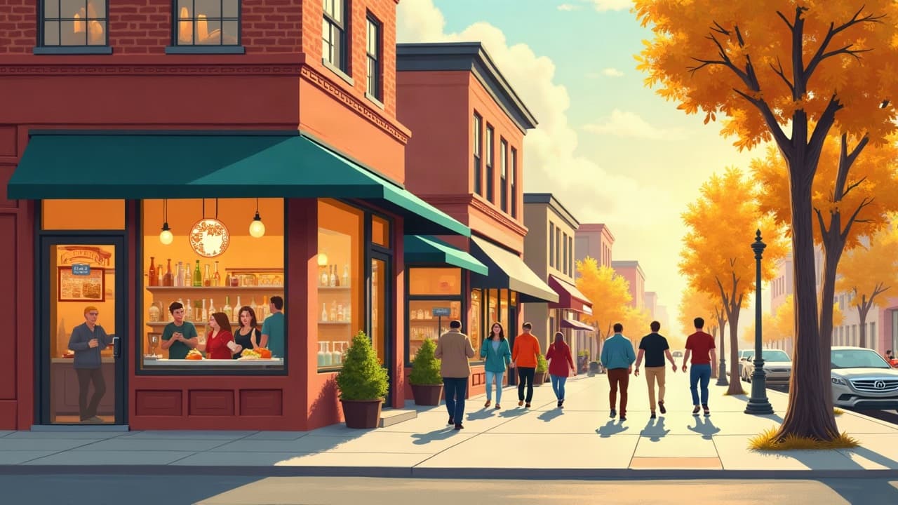 Editorial illustration: Best Bars in Wausau