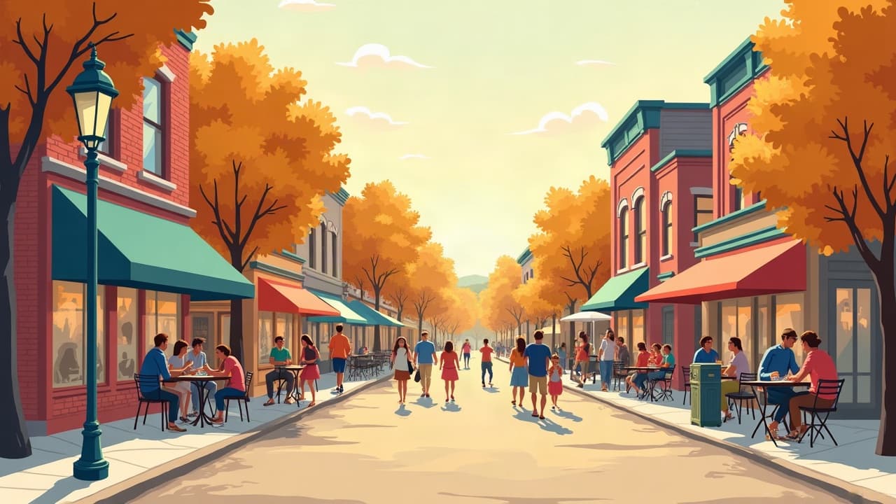 Editorial illustration: Best Lunch Spots in Wausau